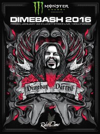Участники Machine Head на Dimebash 2016